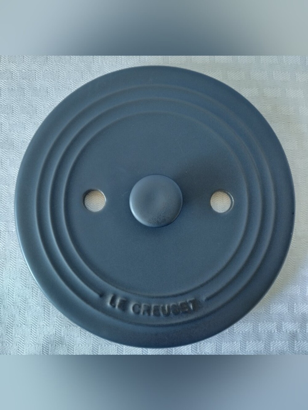 Le Creuset Stoneware Rice Pot Cocotte Every 7in 18cm Inner Lid Prevents Spills